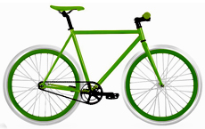 700C fixed gear bicycle